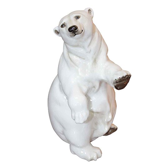 Porzellanfigur - "Stehender Eisbär"